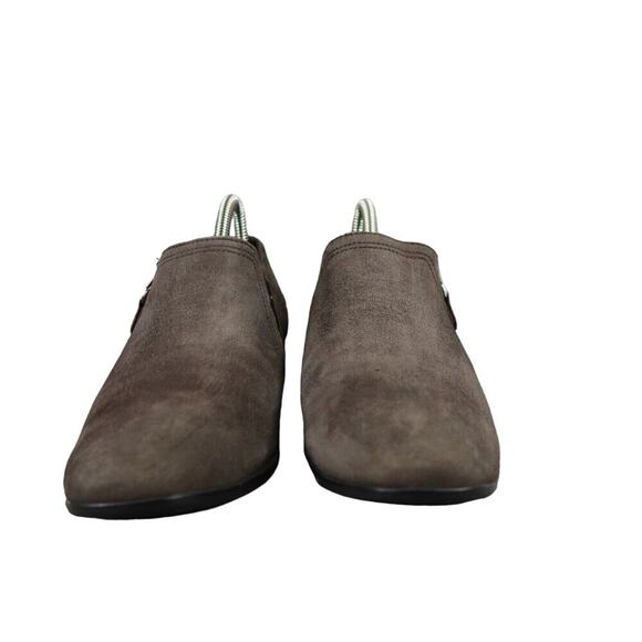 Munro Shoes Womens 8.5 Bootie Fashion Annee Professional Comfort Suede Brown Zip - Picture 3 of 14